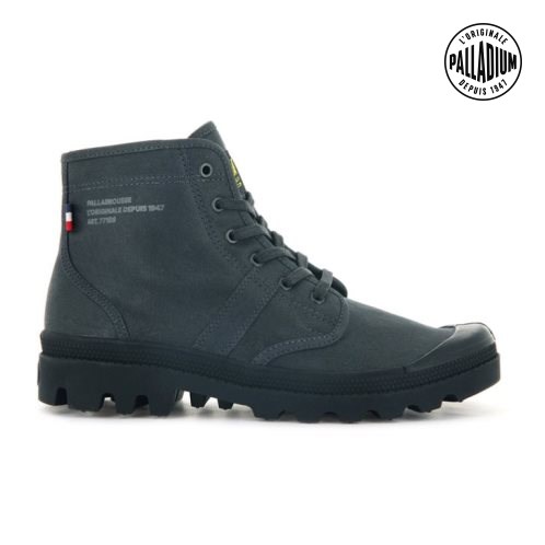 Bottes Palladium Pallabrousse Legion WAX Homme Noir | FR JLS683T